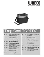 Waeco TropiCool TC07DC Instruction Manual preview