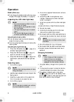 Preview for 6 page of Waeco UV-DETECT Operating Manual