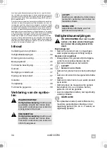 Preview for 34 page of Waeco UV-DETECT Operating Manual