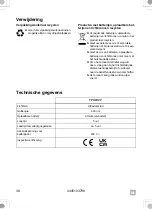 Preview for 38 page of Waeco UV-DETECT Operating Manual