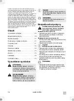 Preview for 70 page of Waeco UV-DETECT Operating Manual