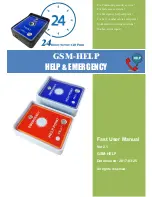 Wafer Microelectronics GSM-HELP Quick User Manual preview