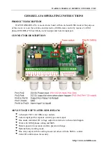 Предварительный просмотр 2 страницы WAFER GSM-RELAY6 Manual