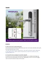 Preview for 2 page of Waferlock L701 Faq