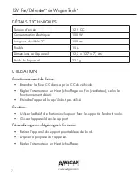 Preview for 8 page of Wagan 12V Fan/Defroster User Manual