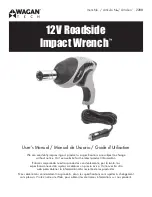 Wagan 12V Roadside Impact Wrench User Manual предпросмотр