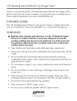 Preview for 2 page of Wagan 12V Roadside Impact Wrench User Manual