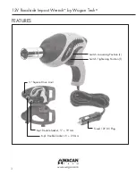 Предварительный просмотр 4 страницы Wagan 12V Roadside Impact Wrench User Manual