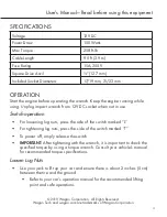 Preview for 5 page of Wagan 12V Roadside Impact Wrench User Manual