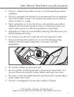 Preview for 3 page of Wagan 2577 User Manual