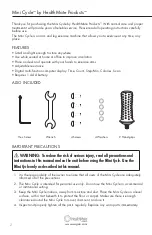 Preview for 2 page of Wagan 2773 User Manual