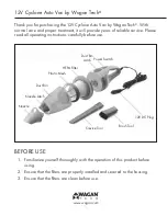 Предварительный просмотр 2 страницы Wagan 7207 User Manual