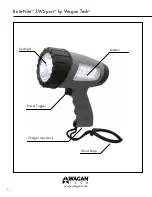 Предварительный просмотр 2 страницы Wagan Brite-Nite 3W Sport 2642 User Manual