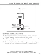 Preview for 7 page of Wagan Classic Lantern 8533 User Manual