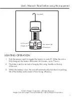 Предварительный просмотр 3 страницы Wagan Classic Lantern User Manual