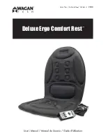 Предварительный просмотр 1 страницы Wagan Deluxe Ergo Comfort Rest User Manual