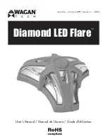 Предварительный просмотр 1 страницы Wagan Diamond LED Flare 4002 User Manual