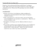 Preview for 2 page of Wagan Diamond LED Flare 4002 User Manual