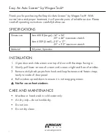 Preview for 2 page of Wagan Easy Air Auto Screen User Manual