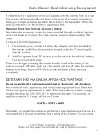 Предварительный просмотр 7 страницы Wagan Elite 200W PRO User Manual