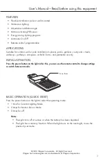 Preview for 3 page of Wagan Floodlight 4800 User Manual