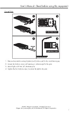 Предварительный просмотр 7 страницы Wagan Floodlight 4800 User Manual