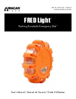 Wagan FRED Light 2639 User Manual preview