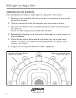 Предварительный просмотр 8 страницы Wagan FRED Light 2639 User Manual