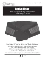 Wagan HealthMate Active Heat User Manual preview