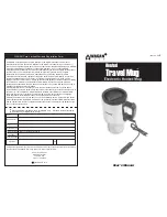 Wagan Heated travel mug User Manual предпросмотр