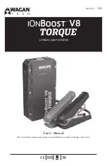 Wagan iOnBoost V8 Torque User Manual preview