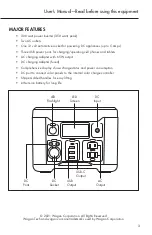 Preview for 3 page of Wagan Lithium Cube 325 User Manual