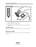 Preview for 6 page of Wagan Mini Cycle User Manual