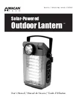 Wagan Outdoor Lantern User Manual preview