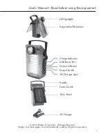 Preview for 3 page of Wagan Outdoor Lantern User Manual