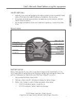 Предварительный просмотр 7 страницы Wagan Power Dome EX User Manual
