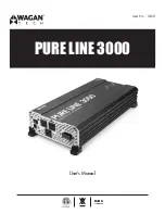 Wagan PURE LINE 3000 User Manual предпросмотр