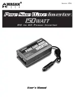 Preview for 1 page of Wagan PURE SINE WAVE INVERTER 9754 User Manual