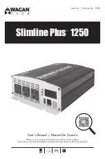 Предварительный просмотр 1 страницы Wagan Slimline Plus 1250 User Manual