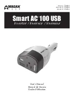 Preview for 1 page of Wagan Smart AC 100 USB User Manual