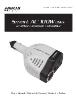 Preview for 1 page of Wagan Smart AC 100W USB Plus User Manual