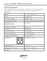 Preview for 28 page of Wagan SmartAC 425W User Manual