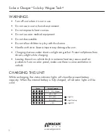 Preview for 4 page of Wagan Solar e Charger Solo User Manual