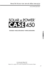 Предварительный просмотр 27 страницы Wagan SOLAR e POWER CASE 450 User Manual