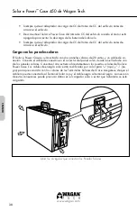 Предварительный просмотр 38 страницы Wagan SOLAR e POWER CASE 450 User Manual