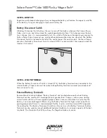 Preview for 10 page of Wagan Solar e Power Cube 1500 Plus User Manual