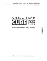 Preview for 29 page of Wagan Solar e Power Cube 1500 Plus User Manual