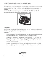 Preview for 10 page of Wagan Solar + LED Floodlight 1000 User Manual