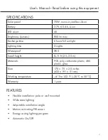 Preview for 3 page of Wagan Solar + LED Floodlight 800 User Manual