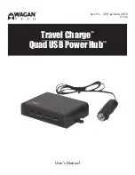 Wagan Travel Charge User Manual предпросмотр